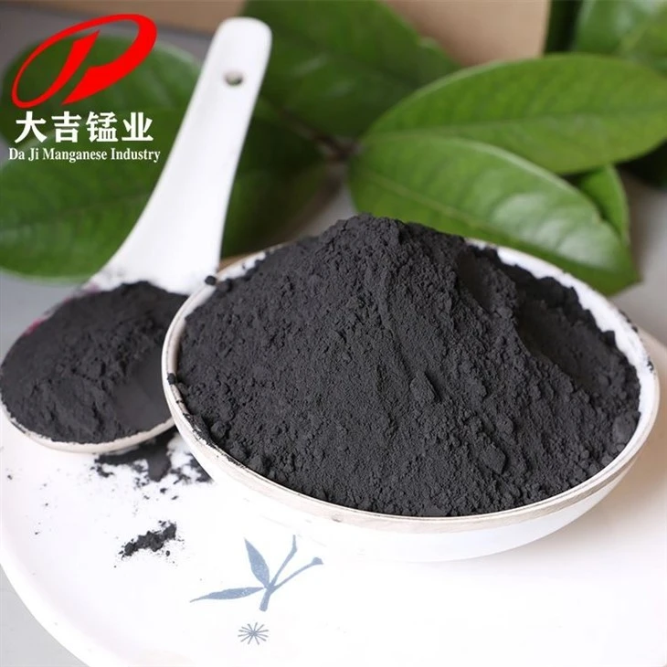 Application Of Natural Manganese Dioxide Powder in Ceramic Coloring high quality